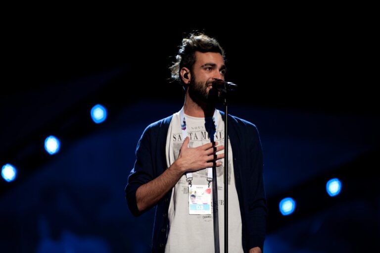Marco Mengoni reheased for the second time in the Malmö Arena.
