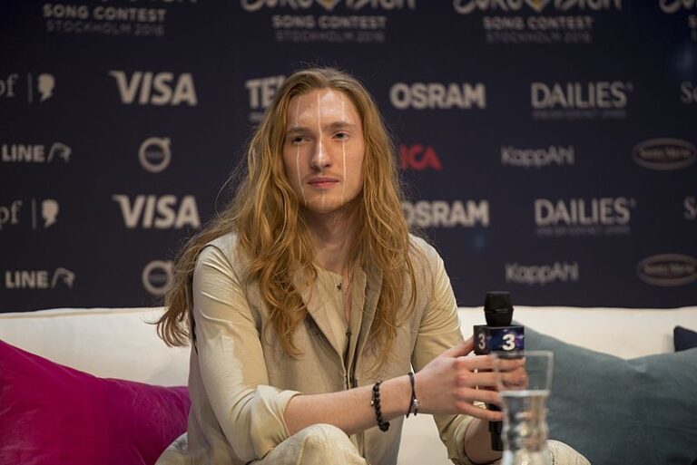 Ivan at a Meet & Greet during the Eurovision Song Contest 2016 in Stockholm.