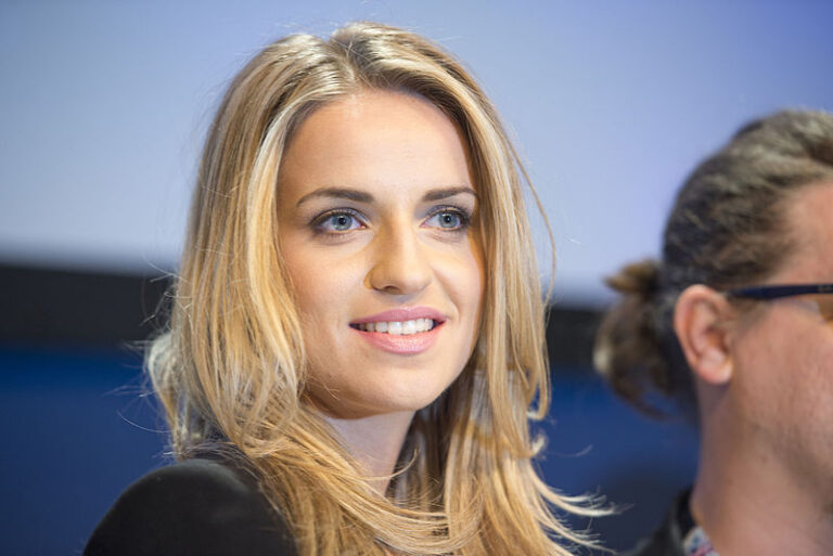 Gabriela Gunčíková at a Meet & Greet during the Eurovision Song Contest 2016 in Stockholm.