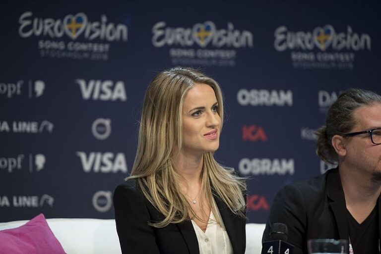 Gabriela Gunčíková at a Meet & Greet during the Eurovision Song Contest 2016 in Stockholm.