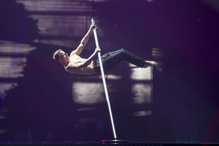 Jannik Baltzer Hansen during the Eurovision Song Contest 2016 in Stockholm.