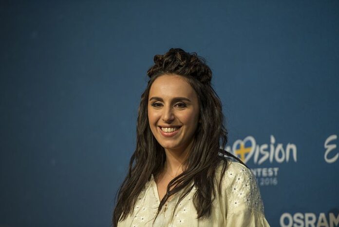 Jamala at a Meet & Greet during the Eurovision Song Contest 2016 in Stockholm.