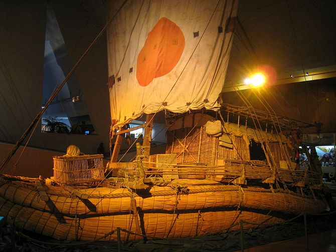 Ra II, in Kon-Tiki Museum, Oslo, Norway.