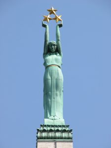 Freedom Monument in Riga