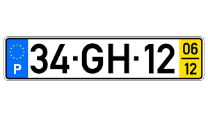 Number plate
