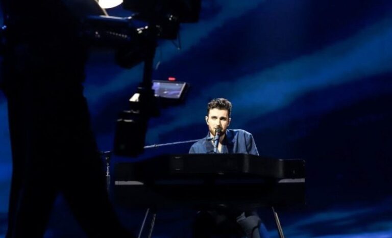 Duncan Laurence at Eurovision 2019 in Tel Aviv