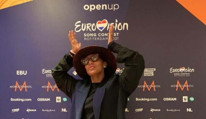 Senhit in Rotterdam for Eurovision 2021