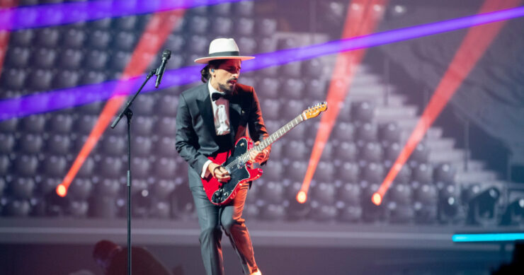 The Black Mamba, Portugal, Second Rehearsal, Rotterdam Ahoy, 14 May 2021 — EBU / Andres Putting