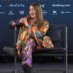 Rosa Linn from Armenia at her Eurovision meet and greet today in Turin