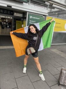 Brooke leaving Dublin for Turin