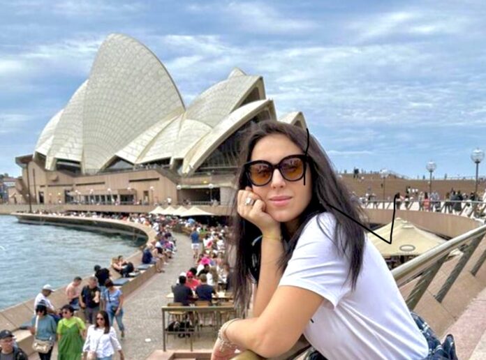 Ukraine Eurovision winner Jamala today in Sydney, Australia